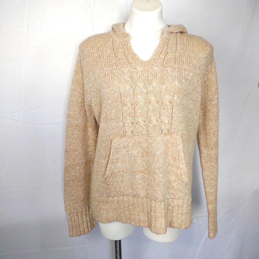 Faded Glory hooded knit sweater